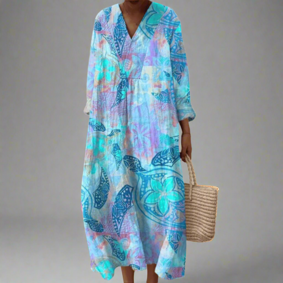 MAEVE | ELEGANT GEOMETRIC DRESS